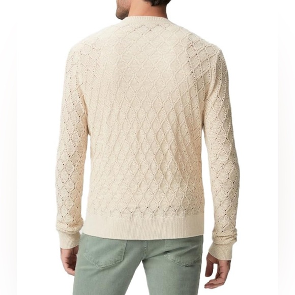 PAIGE Men’s Perry Cardigan in Ocean Salt - Picture 9 of 12